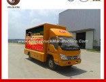Full Color Screen Foton Aoling Mobile LED Truck for Outdoor Advertisement