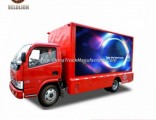 Cheap Small P10 Lights 3 Sides LED Mobile Advertising Truck with Step Ladder