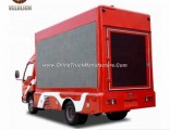 Small Full Color LED TV Screen on Mobile Van Truck, LED Advertising Trucks for Sale