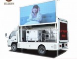 LED Truck with Left-Side Scrolled Screen, Truck for Outdoor Ad Picture and Video Displaying