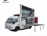 LED Video Advertising Vehicles, Moving LED Displays Truck Mounted Stage