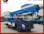 10m Working Height Foton Rhd High Aerial Platform Truck