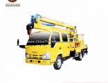 4HK1 Engine 12m Overhead Working Truck, Articulated Boom Lifting Truck for Sale