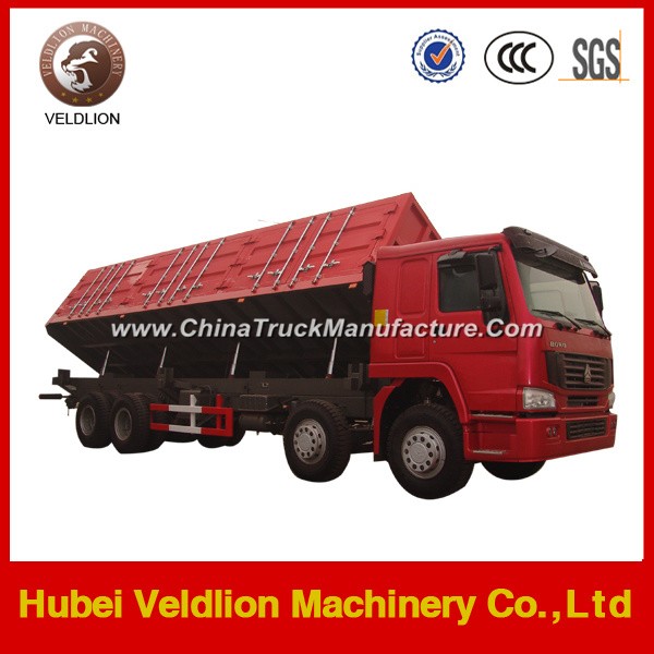 Low Price 45 Tons 12-Wheel Side Tipper Truck