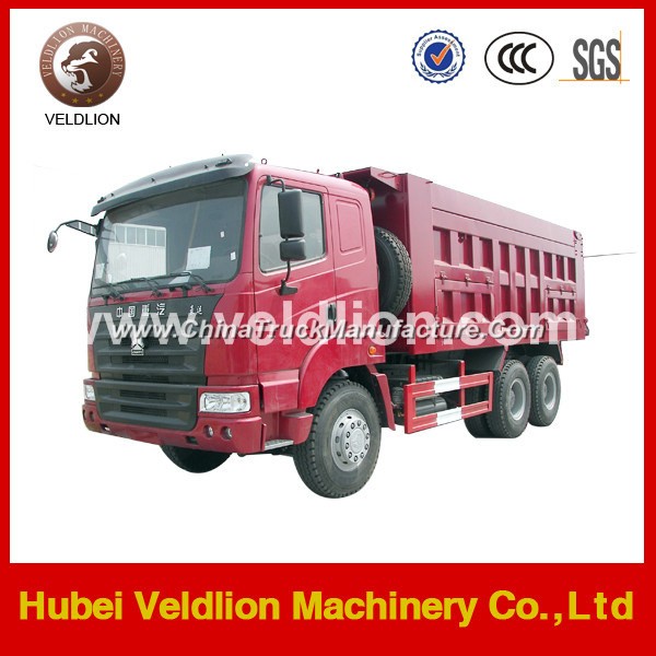 China 6X4 Drive 25 Ton Tipper Truck for Sand and Soil Transport