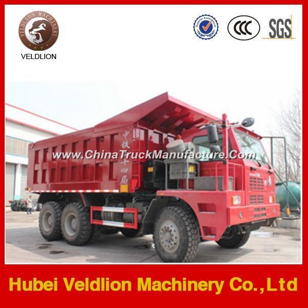Heavy Duty 6X4 50 Ton Sinotuck Mining Dump Truck