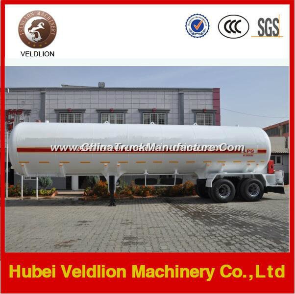 China 2 Axles LPG Gas Tank Trailer for Sale