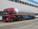 3 Axles 60m3/15850 Gallon Liquefied Petroleum Gas LPG Tank Trailer Export to Africa for Sales