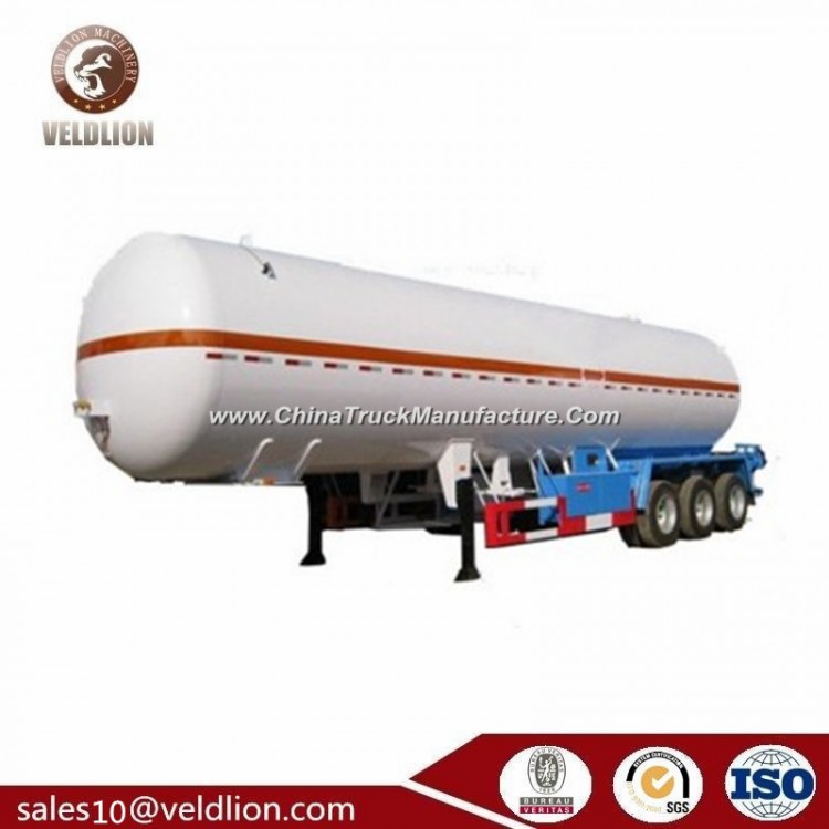 Q370r Volume 59.52cbm LPG Semi Trailer Tanker Liquefied Petroleum Gas Trailer
