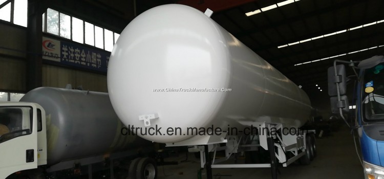 59.6cbm Large LPG Propane Tanker Semi Trailer for Sale