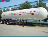 Pressure Vessels 59520 Liters LPG Tanker Trailer, 40cbm 50cbm 60cbm LPG Semi Trailer