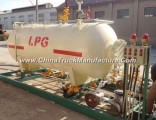 45, 000liters LPG Skid Station Truck Cylinder LPG Plant Filling Station for Negiria