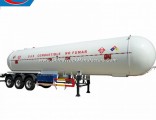 2alxe 3axle LPG Tanker Trailer of 40-60cbm Capacity