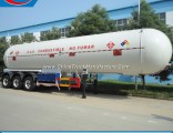 New Condition 49.6m3 Liquefied Petroleum Gas Tanker Semi Trailer