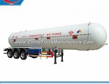 China LPG Tank, 58.5cbm LPG Tank Trailer with Q345r