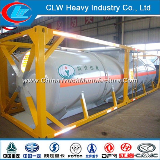 20ft 40ft Container Tank LPG/Chemicals/Oil/Fuel ISO Tank Container for Sale