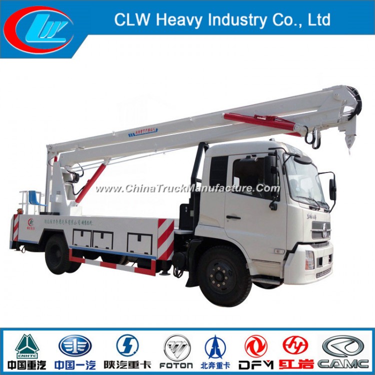 High Quality Dongfeng 4X2 Hydraulic Aerial Cage Truck