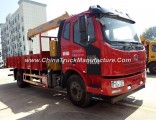 FAW 6.3ton 4X2 Truck Mounted with Crane