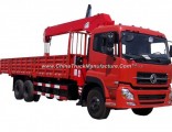 Factory Supply Dongfeng 6X4 14ton Straight Boom Crane Mounted Truck