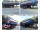 3 Axles Heavy Duty Chemical Tank Semi-Trailer for Fluid Delivery