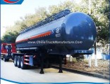 Factory Supply 3 Axles 40cbm Chemical Liquid Sulfuric Acid Transport Tank Trailer