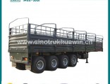 4 Axle 80 Ton Stake Cargo Semi Trailer