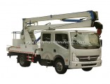 Dongfeng Chassis 4X2 130HP Euro IV (4) Engine Working Heigh 14m / Working Radius 11.5m Folding Arm H