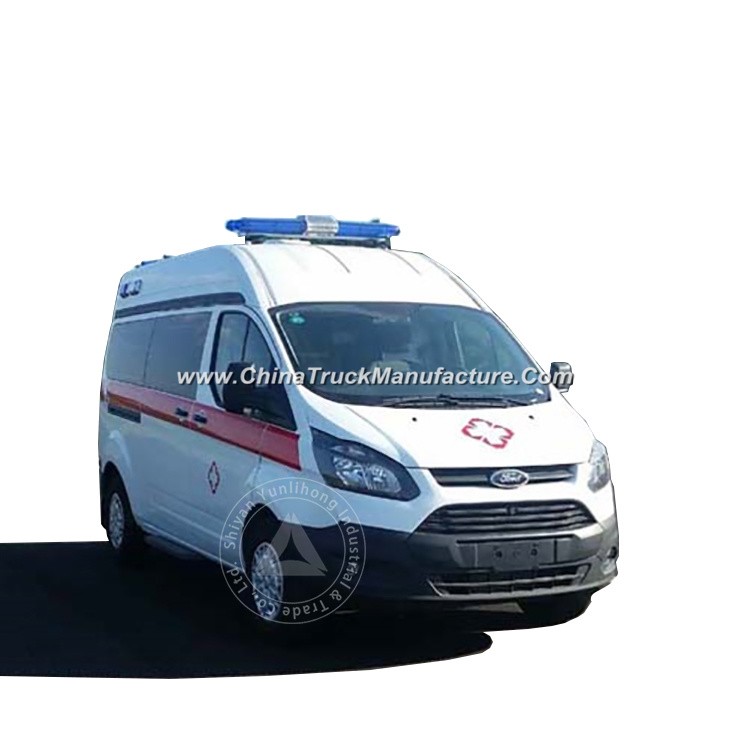 Ford Chassis LHD Ylh5031X2 Middle Roof Diesel Engine Hospital ICU Transit Medical Clinic Rescue Vehi