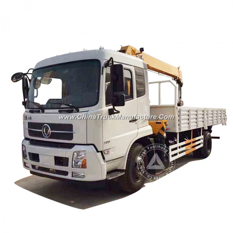 Dongfeng Lifting Height 13.5m Working Range 13m 8 Ton (8t) 4 Arms Telescoping Boom King-Size Crane 4