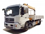 Dongfeng Lifting Height 13.5m Working Range 13m 8 Ton (8t) 4 Arms Telescoping Boom King-Size Crane 4