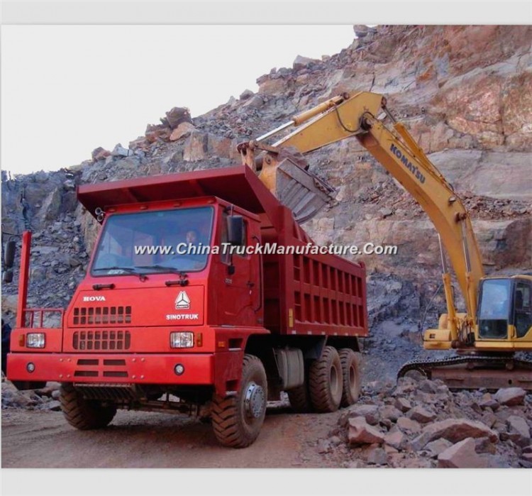 Sinotruck-HOWO 371HP 6X4 70ton Mining Dump Truck Tipper