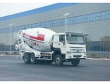 Mobile Concrete Mixing Truck 380HP Brand HOWO 6X4