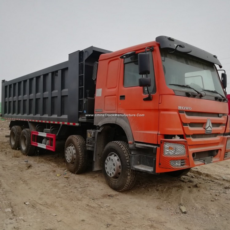 China Produces 15 Tons of HOWO 8X4 Dump Truck 371HP for Sale