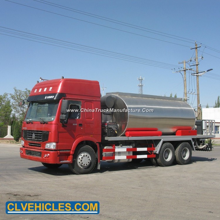 HOWO 14 Tons Asphalt Bitumen Sprayer Truck for Sale