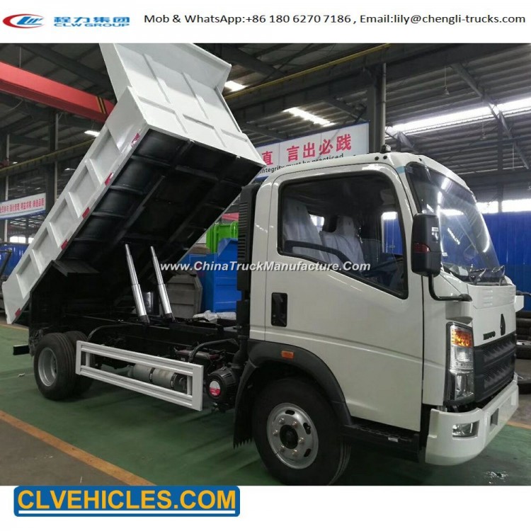 China Low Price 15 Cubic Meter Dump Truck HOWO4X2 Tipper Truck Price for Sale
