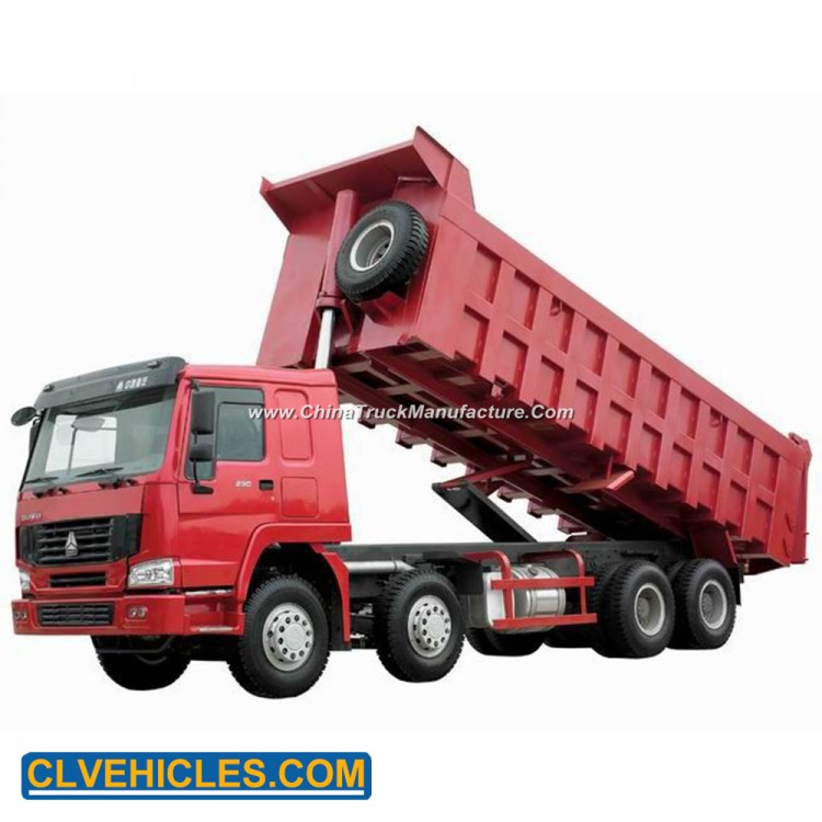 Sinotruck HOWO 8X4 12 Wheel Mining Truck Tipper Heavy Duty Dump Truck
