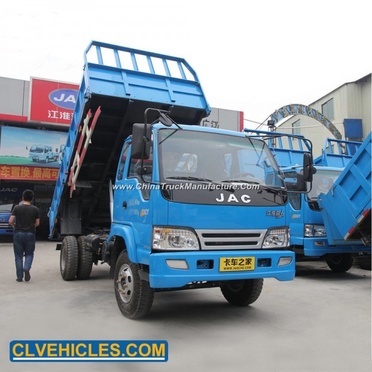 5 Ton Capacity Good Performance 120HP Hydraulic Dump Tipper Truck From China