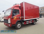 HOWO 5ton Small Thermo King Freezing Cold Delivery Truck