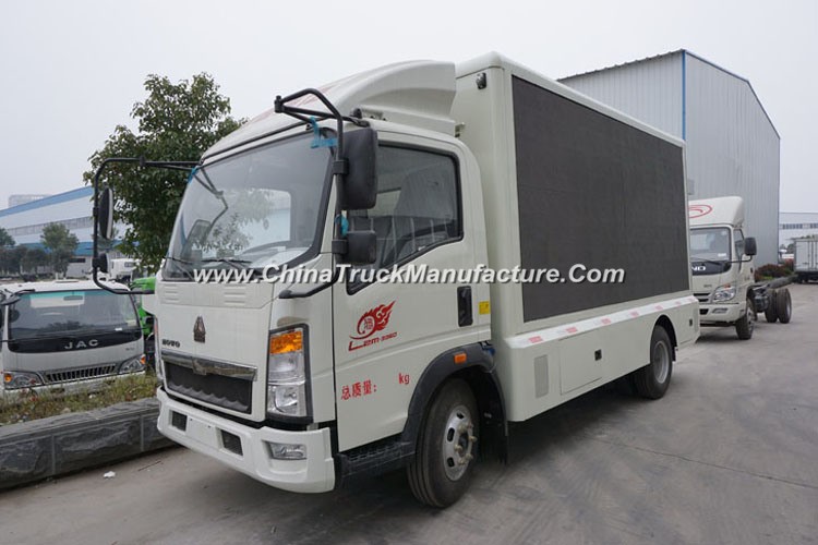 HOWO P6 Mobile LED Screen Truck for Sale