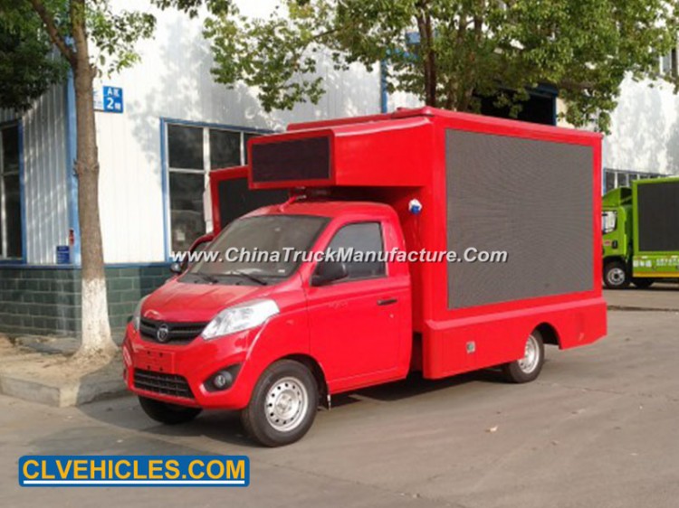 Foton Outdoor LED Mobile Advertising Screen Truck for Sale