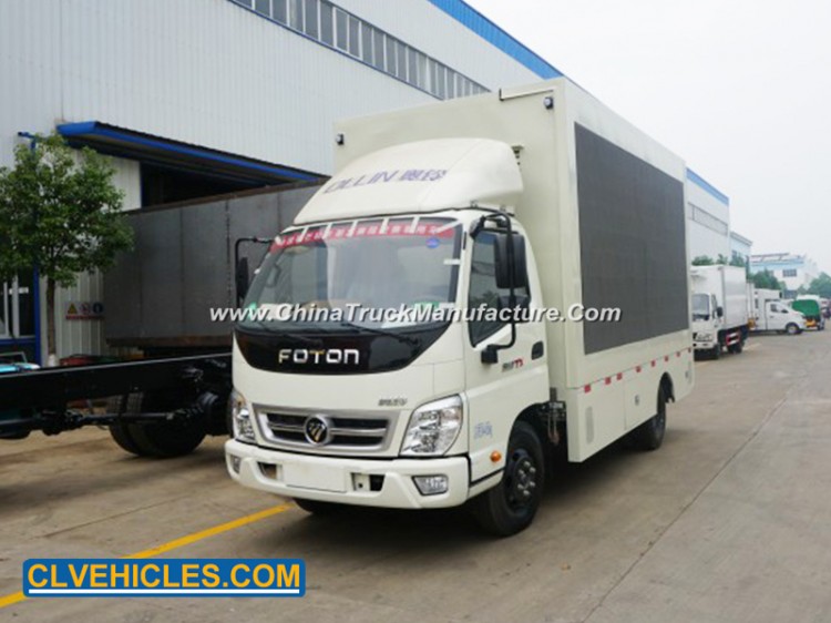 Foton LED Advertising Truck Double Sides P6 LED Screen for Sale