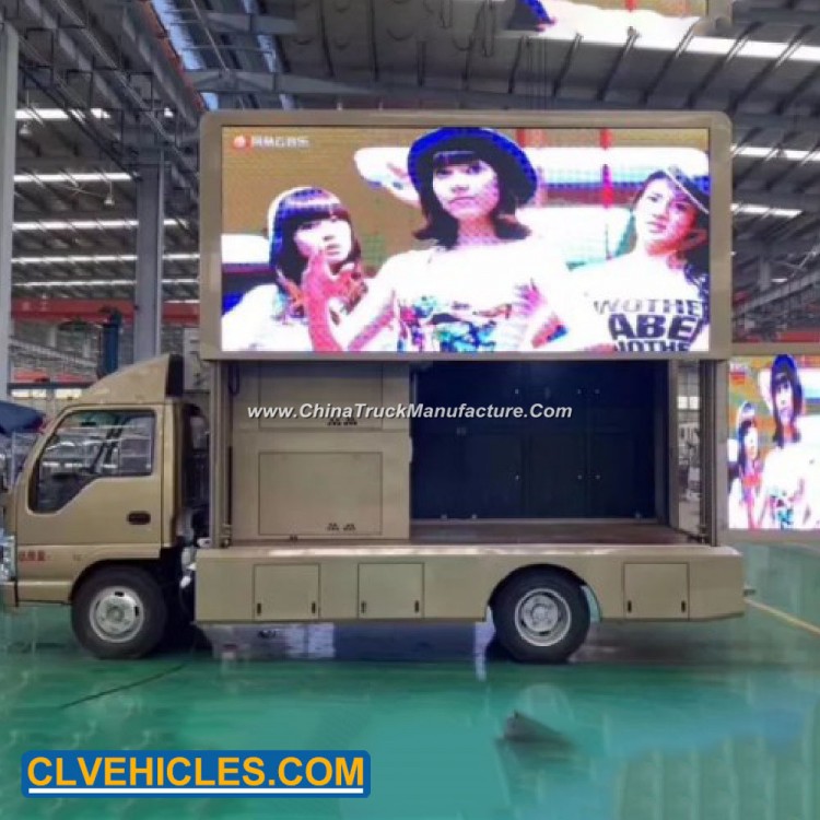 HOWO LED Screen LED Advertising Truck Mobile LED Advertising Truck