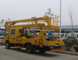 Dongfegn 16m Hydraulic Aerial Platform Truck Aerial Working Platform Cage Truck