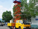 8m Mobile Scissor Lift Aerial Platform High Work Truck