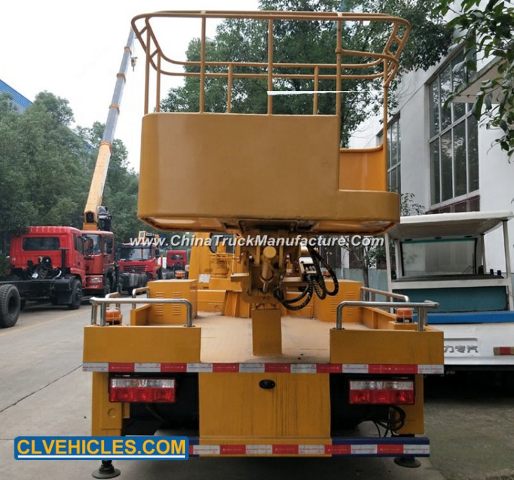 Dongfeng Remote Controlled 52FT Telescopic Aerial Platform Trucks