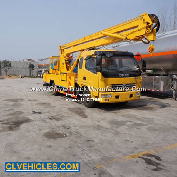Dongfeng Wireless Controlled Folding 16 Meters Aerial Lift Vehicle