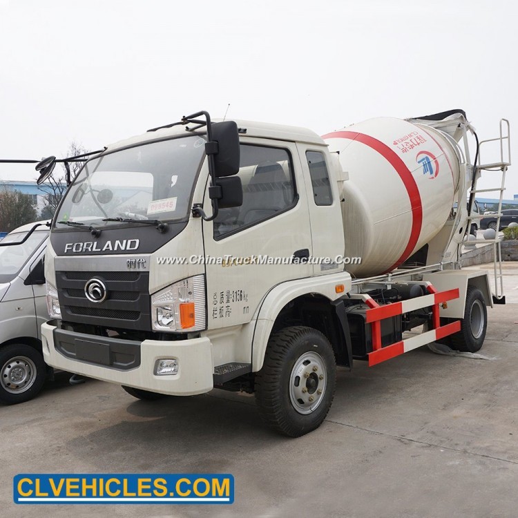 Mobile Ready Mix Cement Concrete Tanker Mixer Truck for Cement Vehicles