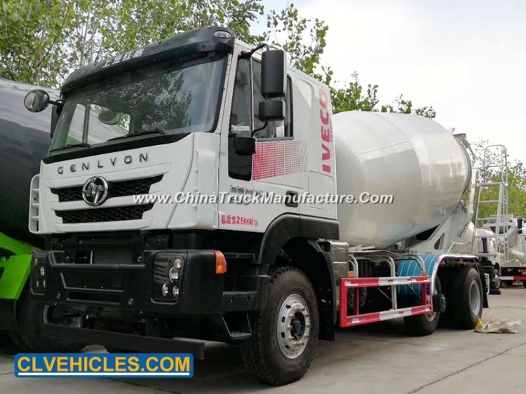 Iveco 10 Cbm Drum Concrete Mixer Cement Transmit Vehicle