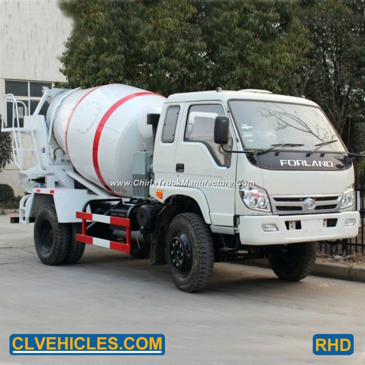 Light Prices Small Truck Mounted Concrete Mixer