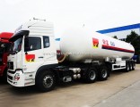 Propane Liquid Petroleum Gas 60m3 LPG Transfer Trailer